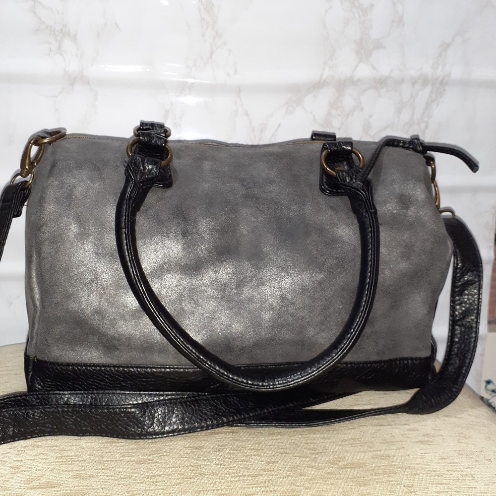 Gray Satchel